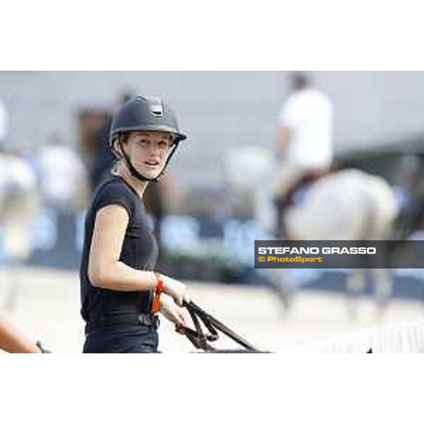 LGCT of Monaco - Warm up - Lucy Davis - Monaco, Port Hercule - 22 June 2017 - ph.Stefano Grasso/LGCT