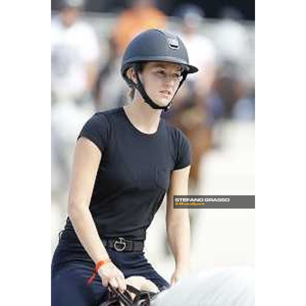 LGCT of Monaco - Warm up - Lucy Davis - Monaco, Port Hercule - 22 June 2017 - ph.Stefano Grasso/LGCT