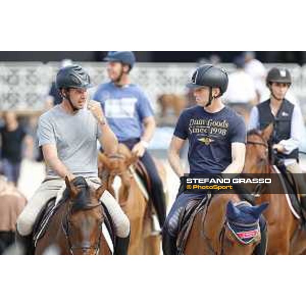 LGCT of Monaco - Warm up - Jack Towell and Max Kuhner - Monaco, Port Hercule - 22 June 2017 - ph.Stefano Grasso/LGCT