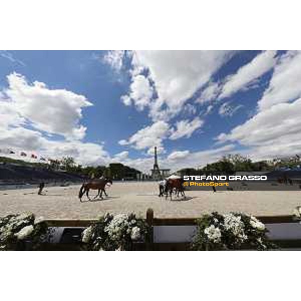 LGCT of Paris Eiffel - vet inspection - Paris,29th june 2017 - ph.Stefano Grasso/LGCT