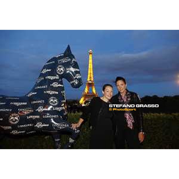 LGCT of Paris Eiffel - Welcome Party at Cafe de l\'Homme - - Paris,29th june 2017 - ph.Stefano Grasso/LGCTLGCT of Paris Eiffel - Welcome Party at Cafe de l\'Homme - Camille Brejon and Barbara Brune - Paris,29th june 2017 - ph.Stefano Grasso/LGCT