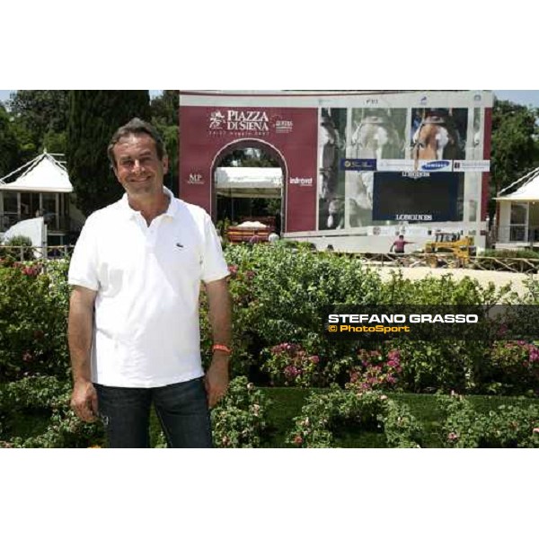 Uliano Vezzani - Chef de Piste 75.a Csio Roma- P.zza di Siena Rome, 23rd may 2007 ph. Stefano Grasso