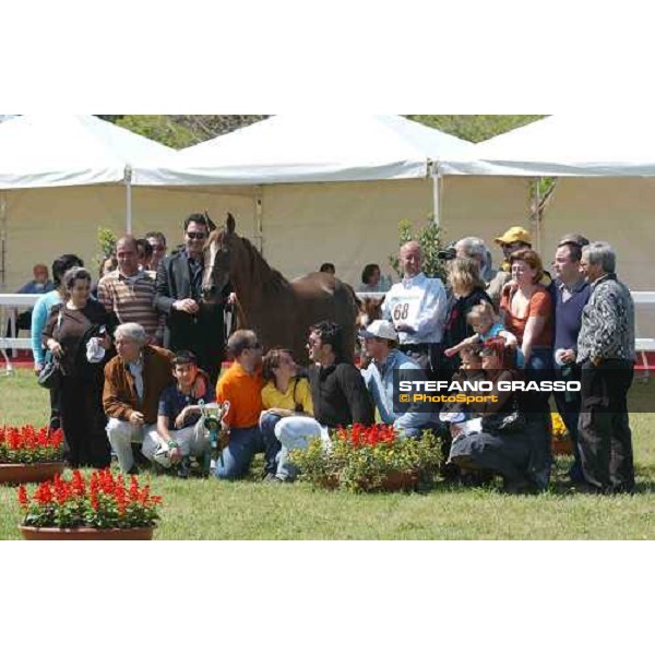 first prize Arabian horse show Rome Capannelle 16th may 2004 ph. Stefano Grasso