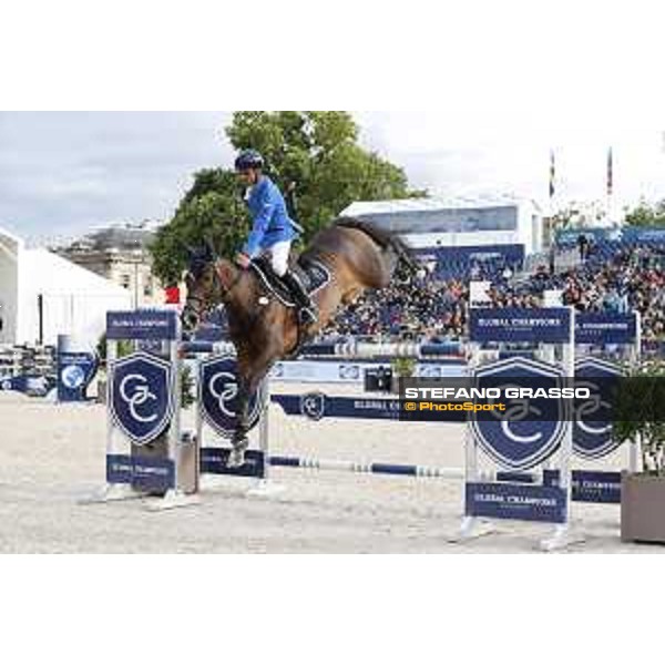 LGCT of Paris Eiffel - Class 5 - Carlos Enrique Lopez Lizarazo on Cuplandra - Paris,30th june 2017 - ph.Stefano Grasso/LGCT