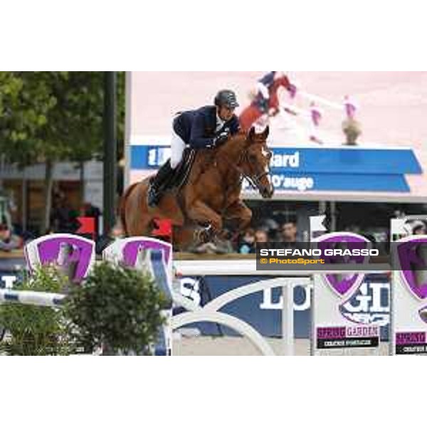 LGCT of Paris Eiffel - Class 5 - Julien Epaillard on Usual Suspect d’Auge - Paris,30th june 2017 - ph.Stefano Grasso/LGCT