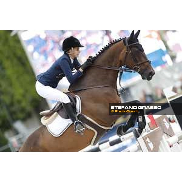 LGCT of Paris Eiffel - Class 5 - Athina Onassis on MHS Going Global - Paris,30th june 2017 - ph.Stefano Grasso/LGCT