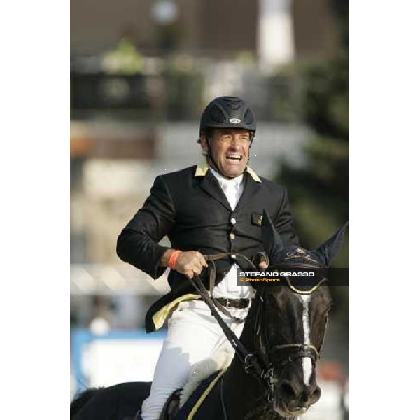 Marcus Fuchs on Loro Piana Royal Charmeur wins the Premio nr. 3 at 75.¡Csio Roma- Piazza di Siena Rome, 24th may 2007 ph. Stefano Grasso