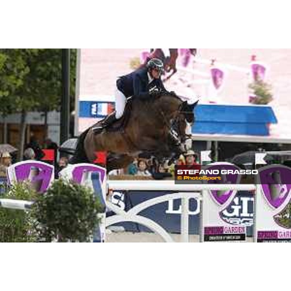 LGCT of Paris Eiffel - Class 5 - Mathieu Billot on Shiva d’Amaury - Paris,30th june 2017 - ph.Stefano Grasso/LGCT