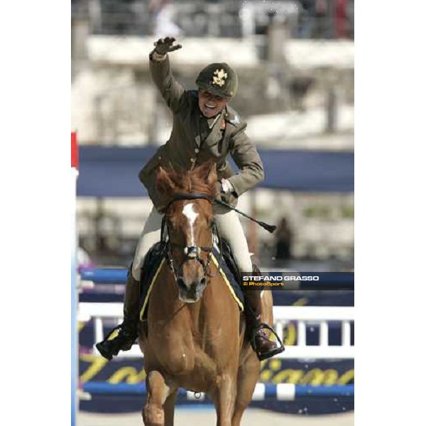 Chiara Arrighetti on Harpon du Borda Nations\' Cup - 75.¡ Csio Roma- P.zza di Siena Rome, 25th may 2007 ph. Stefano Grasso