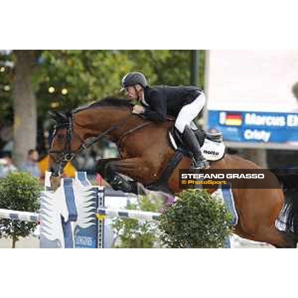 LGCT of Paris Eiffel - Class 5 - Marcus Ehning on Cristy - Paris,30th june 2017 - ph.Stefano Grasso/LGCT