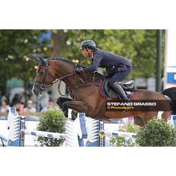 LGCT of Paris Eiffel - Class 5 - Emilio Bicocchi on Call Me - Paris,30th june 2017 - ph.Stefano Grasso/LGCT