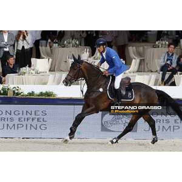 LGCT of Paris Eiffel - Class 5 - Carlos Enrique Lopez Lizarazo on Cuplandra - Paris,30th june 2017 - ph.Stefano Grasso/LGCT
