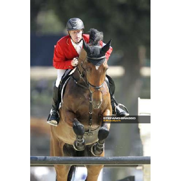 Markus Ehning on Noltes Kuchengirl 75¡ Csio - Samsung Nation\'s Cup Rome, 25th may 2007 ph. Stefano Grasso