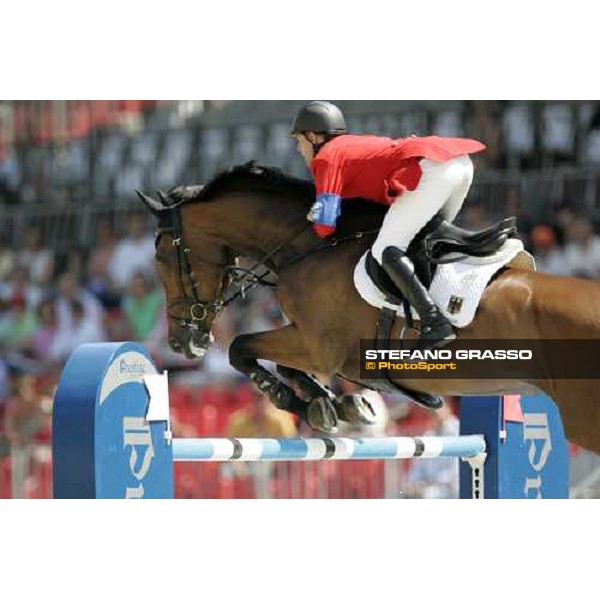 Markus Ehning on Noltes Kuchengirl 75¡ Csio - Samsung Nation\'s Cup Rome, 25th may 2007 ph. Stefano Grasso