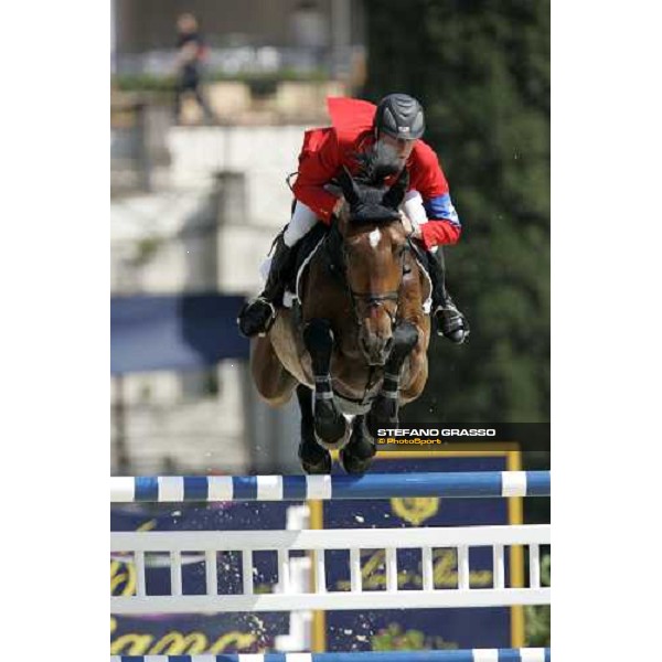 Markus Ehning on Noltes Kuchengirl 75¡ Csio - Samsung Nation\'s Cup Rome, 25th may 2007 ph. Stefano Grasso