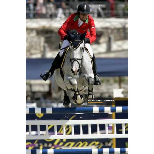 Piergiorgio Bucci on Portorico da Zara 75¡ Csio - Samsung Nation\'s Cup Rome, 25th may 2007 ph. Stefano Grasso
