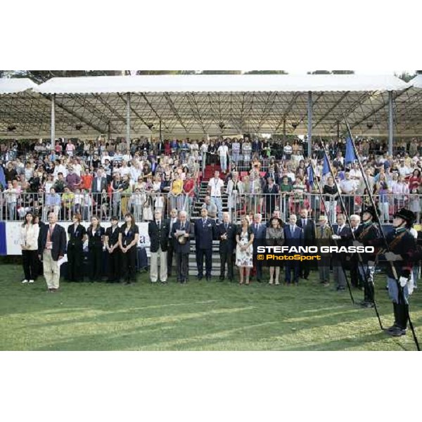 prize giving ceremony of 75¡ Csio - Lopriore - Power competition Rome, 26th may 2007 ph. Stefano Grasso