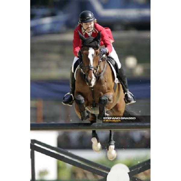 Christina Liebherr on L.B.No Mercy 75¡ Csio - Samsung Nation\'s Cup Rome, 25th may 2007 ph. Stefano Grasso