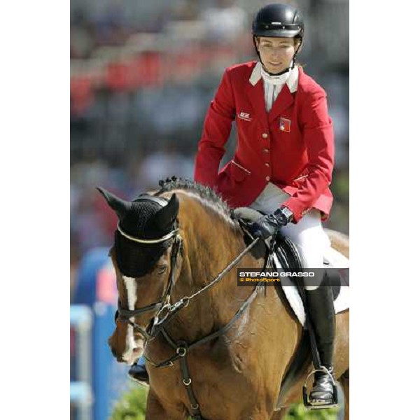 Christina Liebherr on L.B.No Mercy 75¡ Csio - Samsung Nation\'s Cup Rome, 25th may 2007 ph. Stefano Grasso