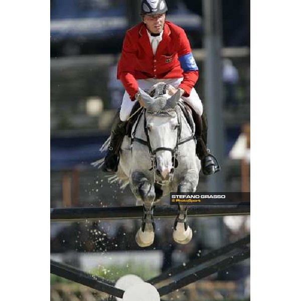 Rene Tebbel on Team Harmony Coupe de Coeur 75¡ Csio - Samsung Nation\'s Cup Rome, 25th may 2007 ph. Stefano Grasso