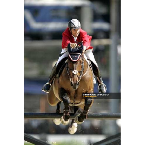 Patrick Mc Entee on Ever Mury Marais Z 75¡ Csio - Samsung Nation\'s Cup Rome, 25th may 2007 ph. Stefano Grasso