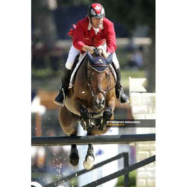 Marcus Fuchs on Loro Piana La Toya III 75¡ Csio - Samsung Nation\'s Cup Rome, 25th may 2007 ph. Stefano Grasso