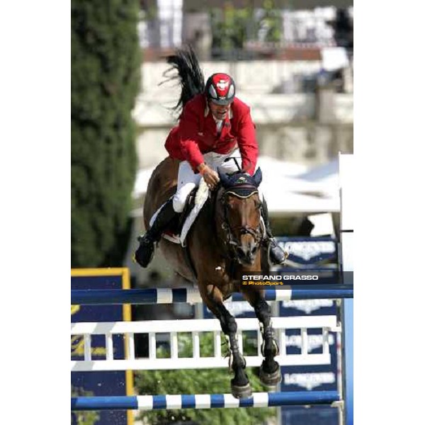 Marcus Fuchs on Loro Piana La Toya III 75¡ Csio - Samsung Nation\'s Cup Rome, 25th may 2007 ph. Stefano Grasso