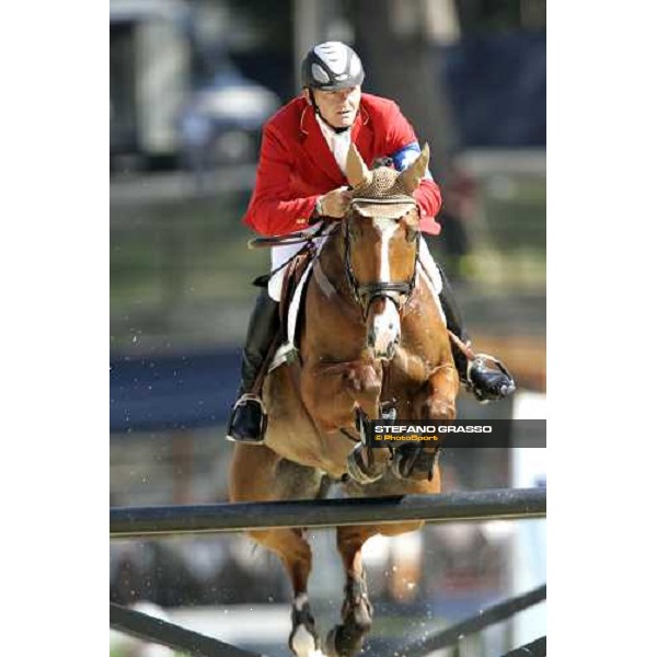 Heinrich-Hermann Engemann on Aboyeur W 75¡ Csio - Samsung Nation\'s Cup Rome, 25th may 2007 ph. Stefano Grasso