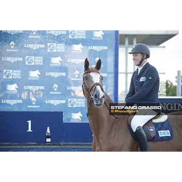 LGCT of Paris Eiffel - Bernadette Lejeune, David Will and Angelica Augustsson Zanotelli retire Mic Mac du Tillard from the competition - Paris, 1st july 2017 - ph.Stefano Grasso/LGCT