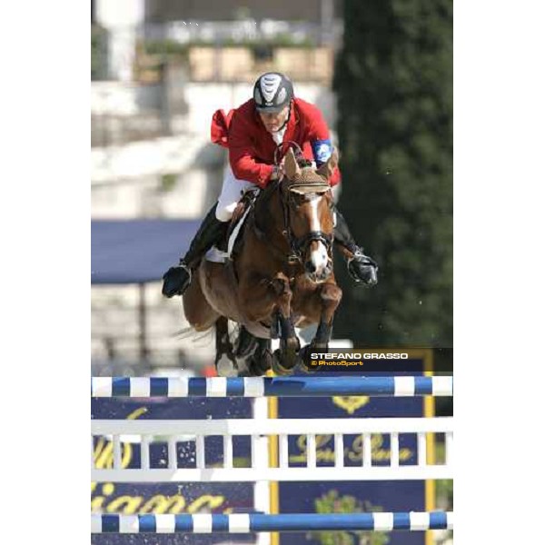 Heinrich-Hermann Engemann on Aboyeur W 75¡ Csio - Samsung Nation\'s Cup Rome, 25th may 2007 ph. Stefano Grasso