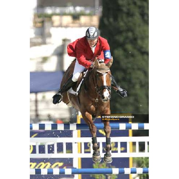 Heinrich-Hermann Engemann on Aboyeur W 75¡ Csio - Samsung Nation\'s Cup Rome, 25th may 2007 ph. Stefano Grasso