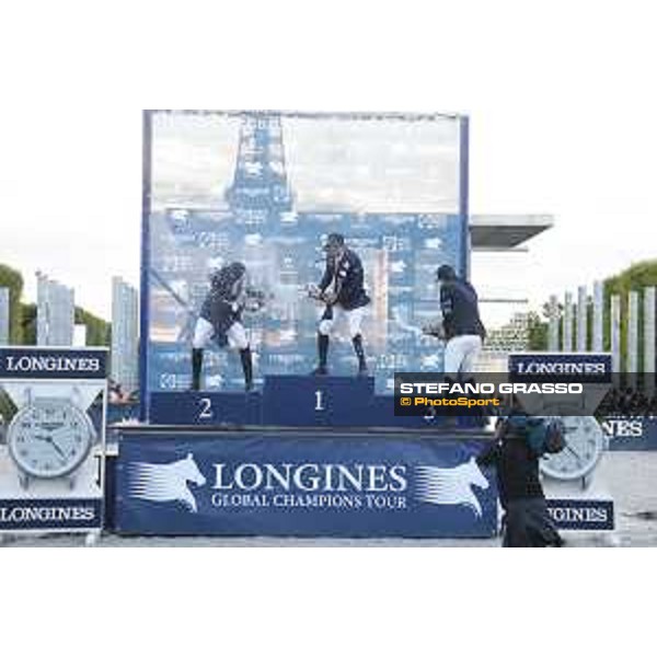 LGCT of Paris Eiffel - Grand Prix - Champagne celebrations - Paris, 1st july 2017 - ph.Stefano Grasso/LGCT