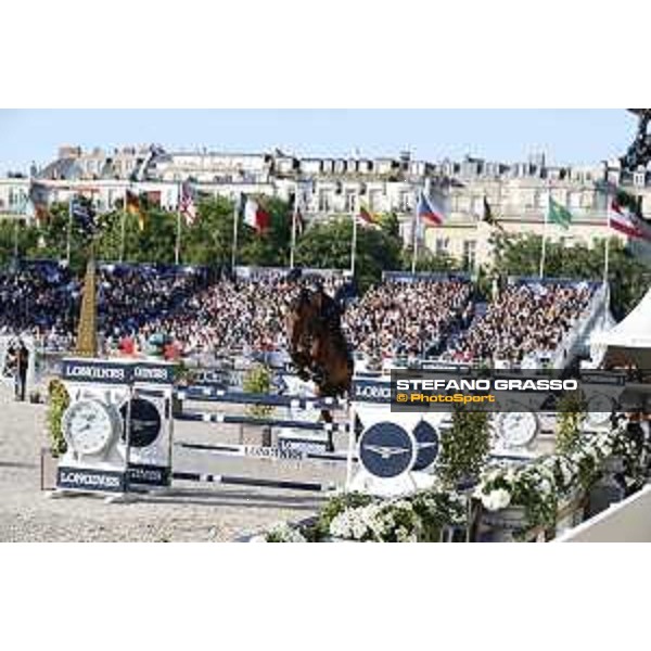 LGCT of Paris Eiffel - Grand Prix - Emilio Bicocchi on Sassicaia Ares - Paris, 1st july 2017 - ph.Stefano Grasso/LGCT