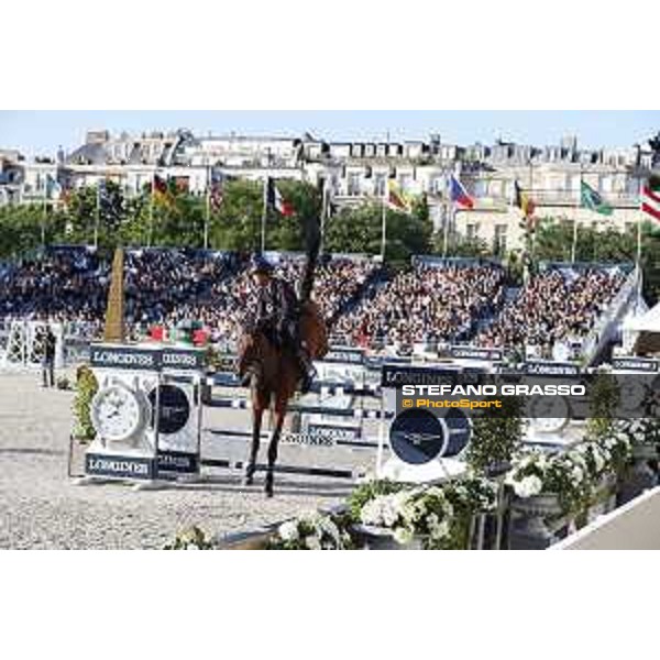 LGCT of Paris Eiffel - Grand Prix - Emilio Bicocchi on Sassicaia Ares - Paris, 1st july 2017 - ph.Stefano Grasso/LGCT