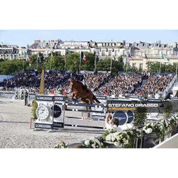 LGCT of Paris Eiffel - Grand Prix - Julien Epaillard on Usual Suspect d’Auge - Paris, 1st july 2017 - ph.Stefano Grasso/LGCT