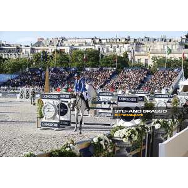 LGCT of Paris Eiffel - Grand Prix - Christian Ahlmann on Caribis Z - Paris, 1st july 2017 - ph.Stefano Grasso/LGCT