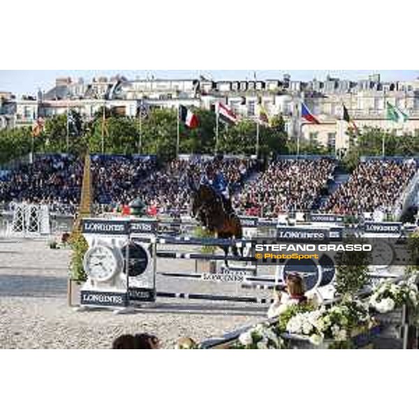 LGCT of Paris Eiffel - Grand Prix - Carlos Enrique Lopez Lizarazo on Cuplandra - Paris, 1st july 2017 - ph.Stefano Grasso/LGCT