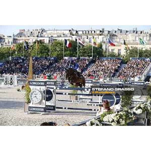 LGCT of Paris Eiffel - Grand Prix - Carlos Enrique Lopez Lizarazo on Cuplandra - Paris, 1st july 2017 - ph.Stefano Grasso/LGCT