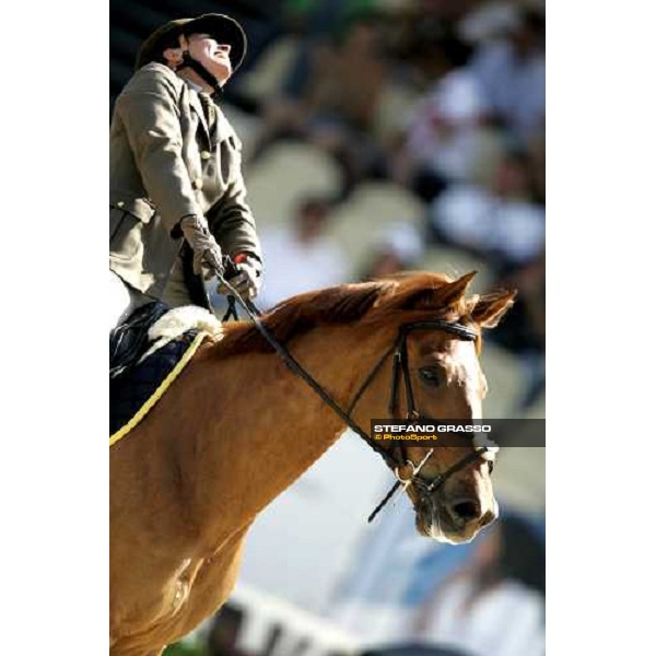 Chiara Arrighetti on Harpon du Borda 75¡ Csio - Samsung Nation\'s Cup Rome, 25th may 2007 ph. Stefano Grasso