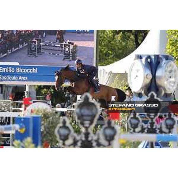 LGCT of Paris Eiffel - Grand Prix - Emilio Bicocchi on Sassicaia Ares - Paris, 1st july 2017 - ph.Stefano Grasso/LGCT
