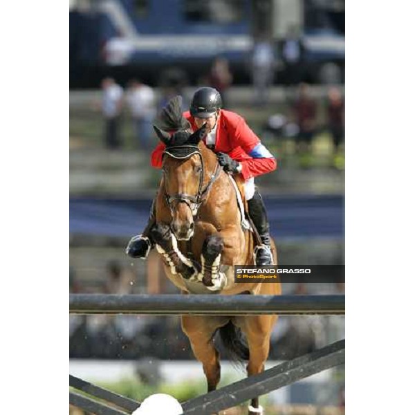 Franke Sloothaak on Legurio 75¡ Csio - Samsung Nation\'s Cup Rome, 25th may 2007 ph. Stefano Grasso