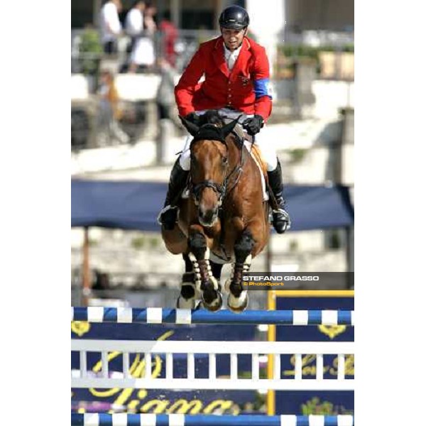 Franke Sloothaak on Legurio 75¡ Csio - Samsung Nation\'s Cup Rome, 25th may 2007 ph. Stefano Grasso