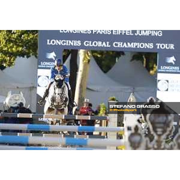 LGCT of Paris Eiffel - Grand Prix - Christian Ahlmann on Caribis Z - Paris, 1st july 2017 - ph.Stefano Grasso/LGCT