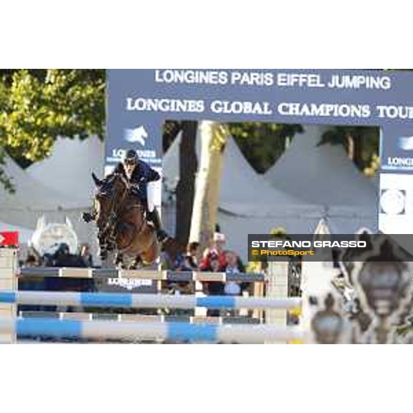 LGCT of Paris Eiffel - Grand Prix - Bertram Allen on Izzy by Picobello - Paris, 1st july 2017 - ph.Stefano Grasso/LGCT