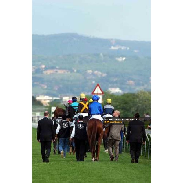 parade of Premio Presidente della Repubblica Rome Capannelle 16th may 2004 ph. Stefano Grasso