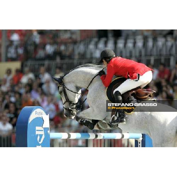 Piergiorgio Bucci on Portorico da Zara 75¡ Csio - Samsung Nations\' Cup Rome, 26th may 2007 ph. Stefano Grasso