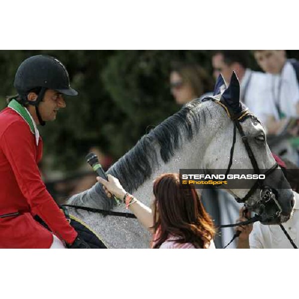 Piergiorgio Bucci on Portorico da Zara 75¡ Csio - Samsung Nations\' Cup Rome, 26th may 2007 ph. Stefano Grasso