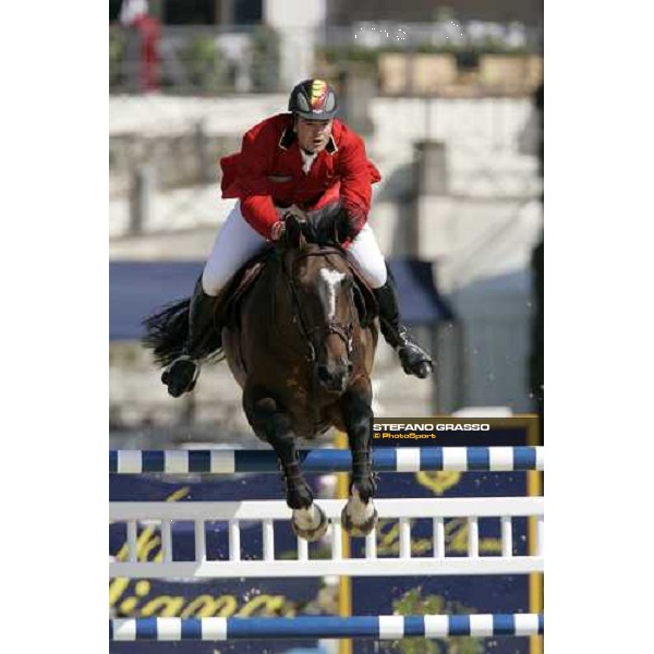 Francois MAthy jr. on Ivoire du Rouet 75¡ Csio - Samsung Nation\'s Cup Rome, 25th may 2007 ph. Stefano Grasso