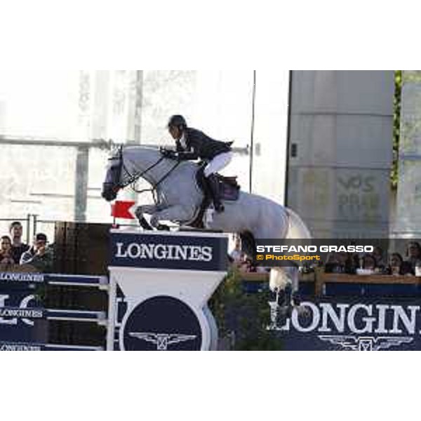 LGCT of Paris Eiffel - Grand Prix - Philippe Rozier on Rahotep de Toscane - Paris, 1st july 2017 - ph.Stefano Grasso/LGCT