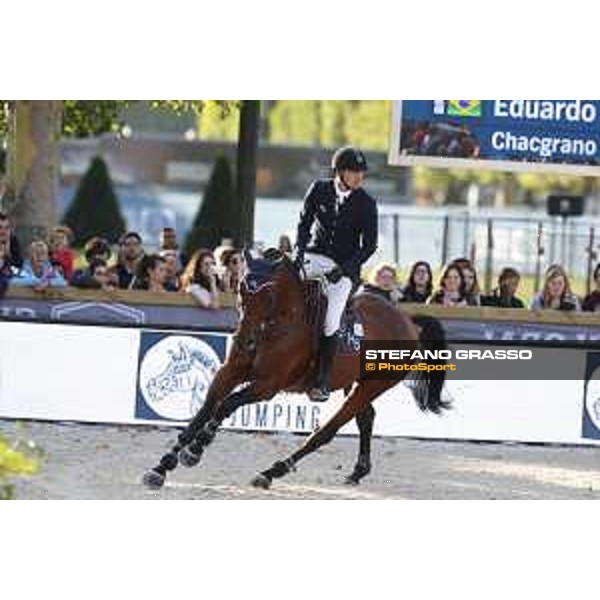 LGCT of Paris Eiffel - Grand Prix - Eduardo Menezes on Chacgrano - Paris, 1st july 2017 - ph.Stefano Grasso/LGCT